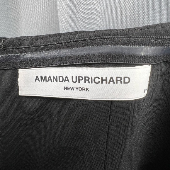 Amanda Uprichard Jumpsuit Black Corset Top Night Out‎ Formal Strapless P 0/2 New - Picture 6 of 8